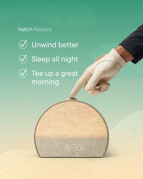 Hatch Restore alarm clock lifestyle benefits